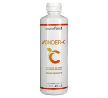 Codeage, Wonder-C, Vitamin C, D3, Zinc, Liposomal Delivery, Orange Tangerine, 16 fl oz (473 ml)