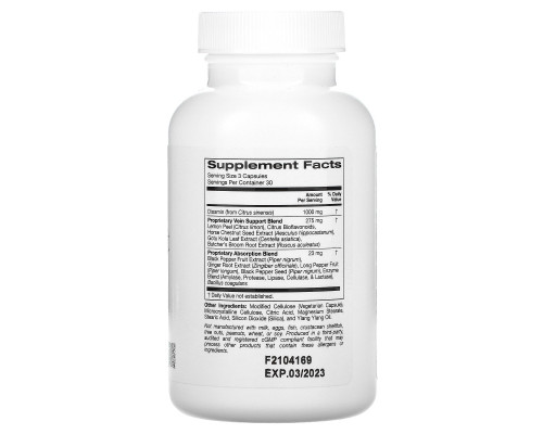 ZOI Research, Vein Support, 90 Vegetarian Capsules ZOI Research, Vein Support, 90 Vegetarian Capsules