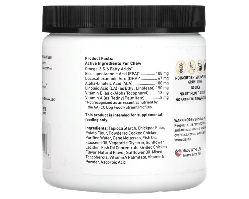 International Veterinary Sciences, Lipiderm, для здоровья кожи и шерсти, для собак, натуральная курица, 90 жевательных таблеток International Veterinary Sciences, Lipiderm, для здоровья кожи и шерсти, для собак, натуральная курица, 90 жевательных таблеток