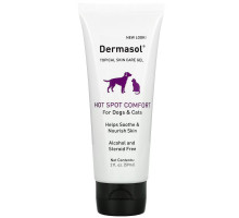 International Veterinary Sciences, Dermasol, Topical Skin Care Gel, For Dogs & Cats, 2 fl oz ( 59 ml)