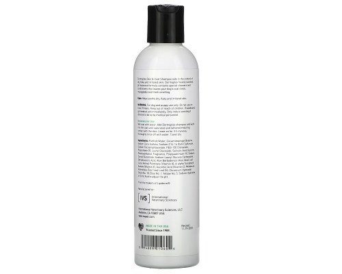 International Veterinary Sciences, Dermaplex, Skin & Coat Support Shampoo, For Dogs & Puppies, Fresh Scent, 8 fl oz ( 236 ml) International Veterinary Sciences, Dermaplex, Skin & Coat Support Shampoo, For Dogs & Puppies, Fresh Scent, 8 fl oz ( 236 ml)