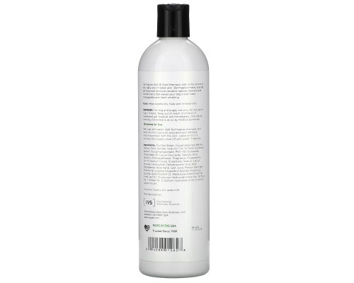 International Veterinary Sciences, Dermaplex, шампунь для поддержки кожи и шерсти, для собак и щенков, свежий аромат, 473 мл (16 жидк. Унций) International Veterinary Sciences, Dermaplex, шампунь для поддержки кожи и шерсти, для собак и щенков, свежий аромат, 473 мл (16 жидк. Унций)
