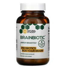 Natural Stacks, Brainbiotic, 6 Billion CFU, 30 Vegetarian Capsules