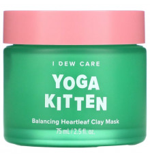 I Dew Care, Yoga Kitten, Balancing Heartleaf Clay Beauty Mask, 2.53 fl oz (75 ml)