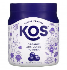 KOS, Organic Acai Juice Powder, 12.7 oz (360 g)