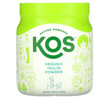 KOS, Organic Inulin Powder, 11.85 oz (336 g)
