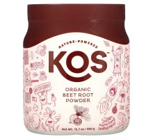 KOS, Organic Beet Root Powder, 12.7 oz (360 g)