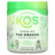 Зелень и зеленые овощи KOS, Show Me The Greens, супервкусная вегетарианская смесь, сорбет из зеленого яблока, 266 г (9,38 унции)