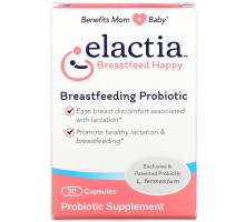 Elactia, Breastfeeding Probiotic, 30 Capsules