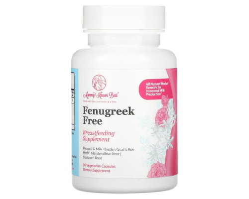 Mommy Knows Best, Fenugreek Free, Breastfeeding Supplement, 30 Vegetarian Capsules Mommy Knows Best, Fenugreek Free, Breastfeeding Supplement, 30 Vegetarian Capsules