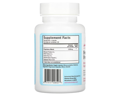 Mommy Knows Best, Fenugreek Free, Breastfeeding Supplement, 30 Vegetarian Capsules Mommy Knows Best, Fenugreek Free, Breastfeeding Supplement, 30 Vegetarian Capsules