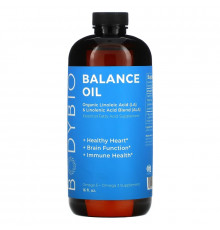 BodyBio, Balance Oil, Organic Linoleic Acid (LA) and Linolenic Acid Blend (ALA), 16 fl oz (473 ml)