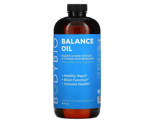 BodyBio, Balance Oil, Organic Linoleic Acid (LA) and Linolenic Acid Blend (ALA), 16 fl oz (473 ml) BodyBio, Balance Oil, Organic Linoleic Acid (LA) and Linolenic Acid Blend (ALA), 16 fl oz (473 ml)