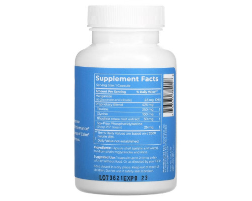 BodyBio, Calm, 60 Capsules BodyBio, Calm, 60 Capsules