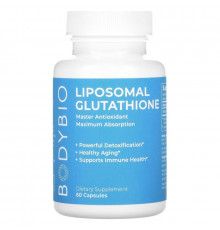 BodyBio, Liposomal Glutathione, 60 Capsules