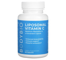 BodyBio, Liposomal Vitamin C, 60 Capsules