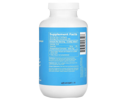 BodyBio, PC, Liposomal Phospholipid Complex, 300 Non-GMO Softgels