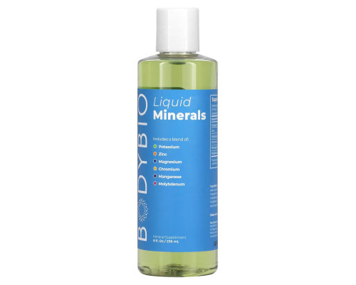 BodyBio, Liquid Minerals, 8 fl oz (236 ml) BodyBio, Liquid Minerals, 8 fl oz (236 ml)