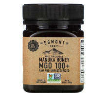 Egmont Honey, Multifloral Manuka Honey, Raw And Unpasteurized, MGO 100+, 8.82 oz (250 g)