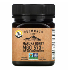Egmont Honey, Manuka Honey, Raw And Unpasteurized, 573+ MGO, 8.82 oz (250 g)