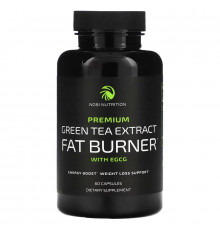 Nobi Nutrition, Premium Green Tea Extract Fat Burner with EGCG, 60 Capsules