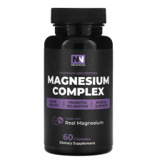 Nobi Nutrition, Magnesium Complex, Maximum Absorption, 60 Capsules
