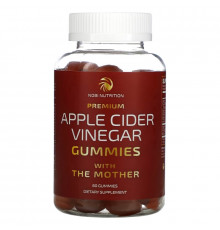 Nobi Nutrition, Premium Apple Cider Vinegar Gummies with The Mother, Apple, 60 Gummies