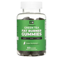 Nobi Nutrition, Green Tea Fat Burner Gummies, 60 Pectin-Based Gummies
