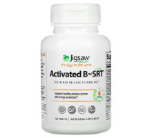 Jigsaw Health, Activated B w/SRT, 120 Tablets