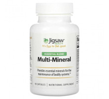 Витаминно-минеральные комплексы Jigsaw Health, Essential Blend, мультиминеральное средство, 90 капсул
