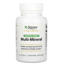 Витаминно-минеральные комплексы Jigsaw Health, Essential Blend, мультиминеральное средство, 90 капсул