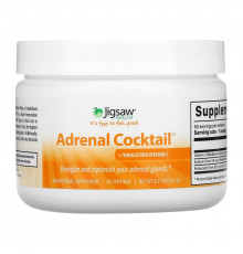 Jigsaw Health, Adrenal Cocktail + Wholefood Vitamin C, 8.57 oz (243 g)