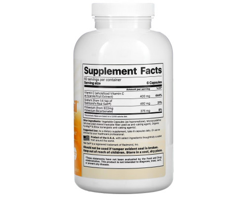 Jigsaw Health, Adrenal Cocktail + Wholefood Vitamin C, 360 Capsules Jigsaw Health, Adrenal Cocktail + Wholefood Vitamin C, 360 Capsules