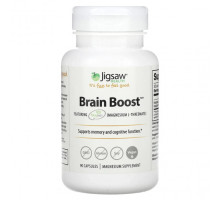 Улучшение памяти и работы мозга Jigsaw Health, Brain Boost, 90 капсул