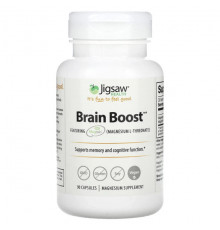 Улучшение памяти и работы мозга Jigsaw Health, Brain Boost, 90 капсул