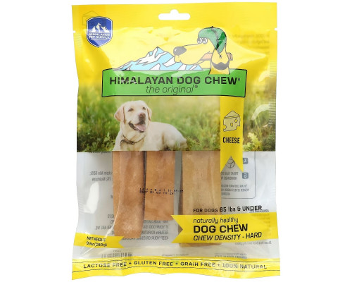 Himalayan Pet Supply, Himalayan Dog Chew, Hard, For Dogs 65 lbs & Under, Cheese, 9.9 oz (280 g)