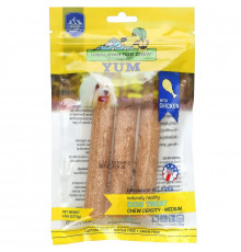 Himalayan Pet Supply, Himalayan Dog Chew, Yum, Medium, All Sizes, Chicken, 4.5 oz (127.5 g)