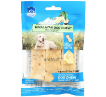Himalayan Pet Supply, Himalayan Dog Chew, жесткое, для собак до 15 фунтов, арахисовая паста, 93,6 г (3,3 унции)