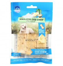 Himalayan Pet Supply, Himalayan Dog Chew, жесткое, для собак до 15 фунтов, арахисовая паста, 93,6 г (3,3 унции)