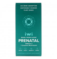 iWi, Prenatal Omega-3 + Complete Multivitamin, 60 Softgels