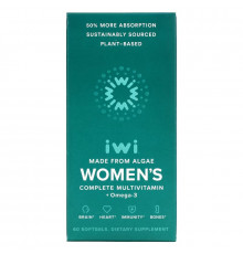 iWi, Women's Complete Multivitamin + Omega-3, 60 Softgels