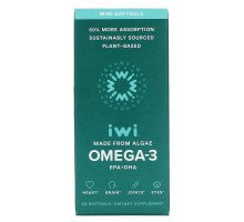 iWi, Omega-3 Mini EPA + DHA, 60 Softgels