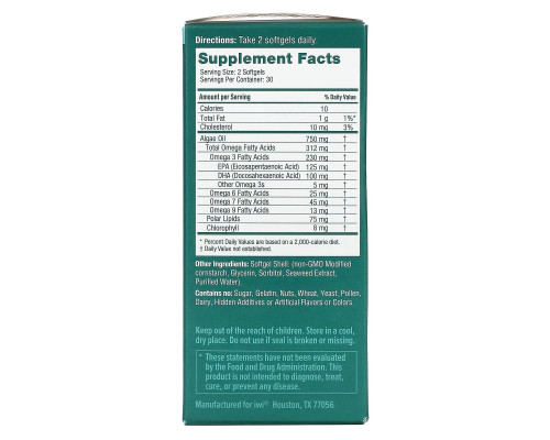 iWi, Omega-3 Mini EPA + DHA, 60 Softgels iWi, Omega-3 Mini EPA + DHA, 60 Softgels