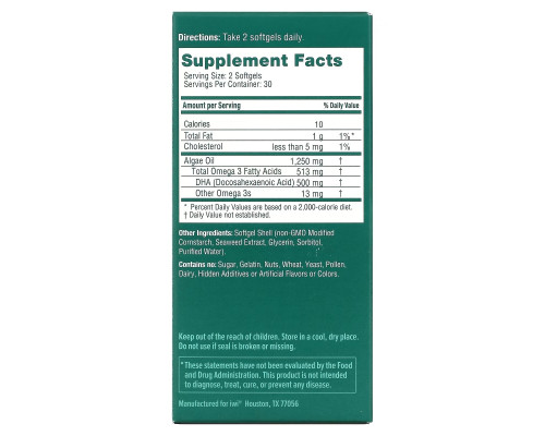 iWi, Omega-3 DHA, 60 Softgels iWi, Omega-3 DHA, 60 Softgels