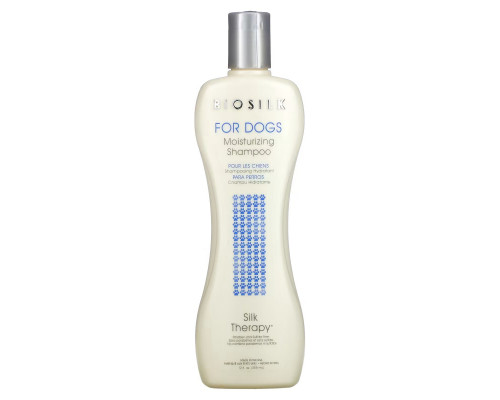 Biosilk, Silk Therapy, увлажняющий шампунь для собак, 12 жидк. Унций (355 мл) Biosilk, Silk Therapy, увлажняющий шампунь для собак, 12 жидк. Унций (355 мл)