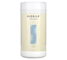 Biosilk, Silk Therapy, Moisturizing & Cleansing Wipes for Dogs, 50 Count