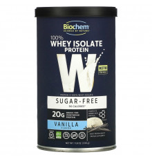 Biochem, 100% Whey Protein, Sugar Free, Vanilla, 11.8 oz (336 g)