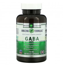 Amazing Nutrition, Gaba, 750 mg, 100 Veggie Capsules