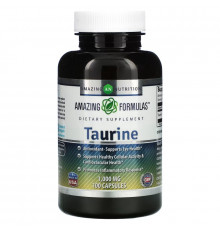 Amazing Nutrition, Taurine, 1,000 mg, 100 Capsules