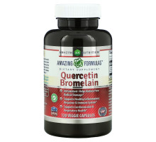 Amazing Nutrition, Quercetin Bromelain, 120 Veggie Capsules